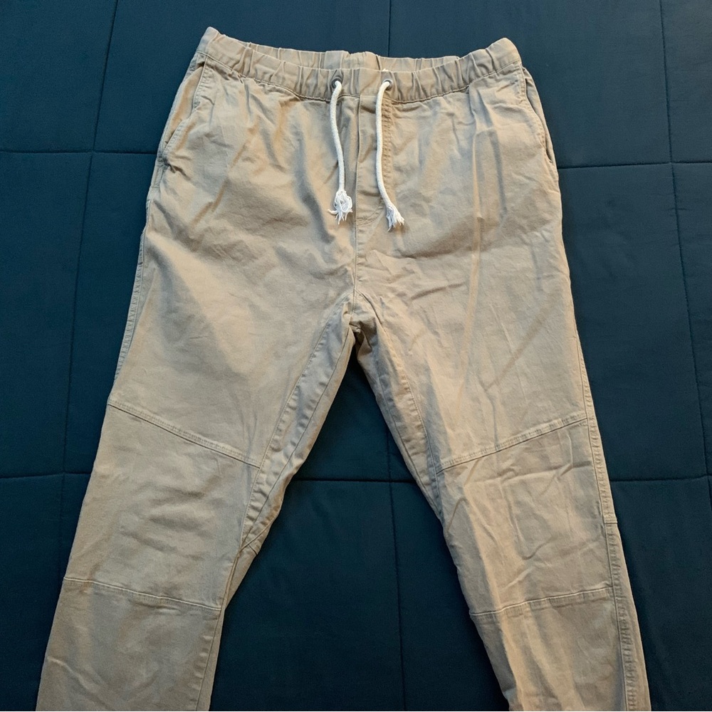 Divided Khaki Joggers Size 32